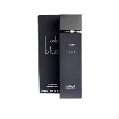 Arabian Oud ONLY BLUE 100 ml | Eau de Parfum Unisex | Pineapple, Patchouli, Sandalwood, Olibanum | Woody and Aromatic Scent.