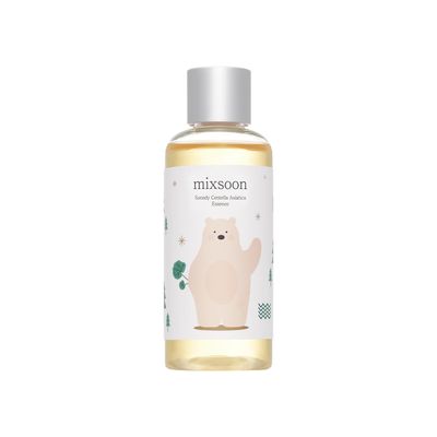 mixsoon Soondy Centella Asiatica Essence Instant Hydrating &amp; Soothing Essence for Irritated, Sensitive Skin for Korean Skincare For Glass Skin-Jeju Island Cica Extracts (3.38 fl.oz / 100ml)