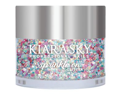Kiara Sky Sprinkle On Collection Glitter 1 oz, Eerie-Descent