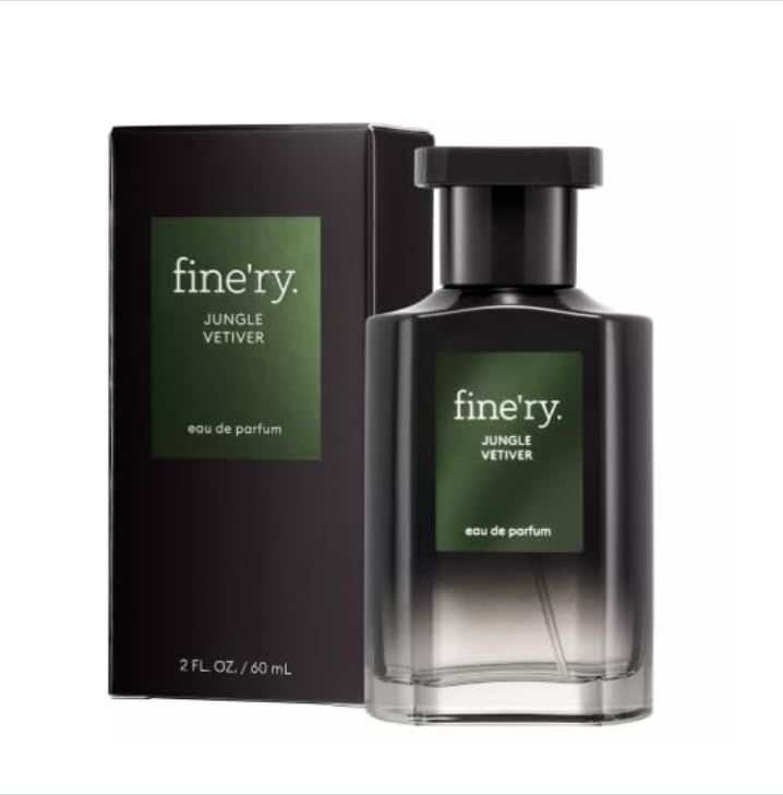 Finery Mens Eau De Cologne - Jungle Vetiver Scent, 2 fl oz