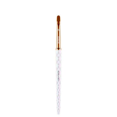 Kiara Sky Nail Art Brush M Round, for cleaning around cuticle, applying builder gel and even creating the perfect French manicure!