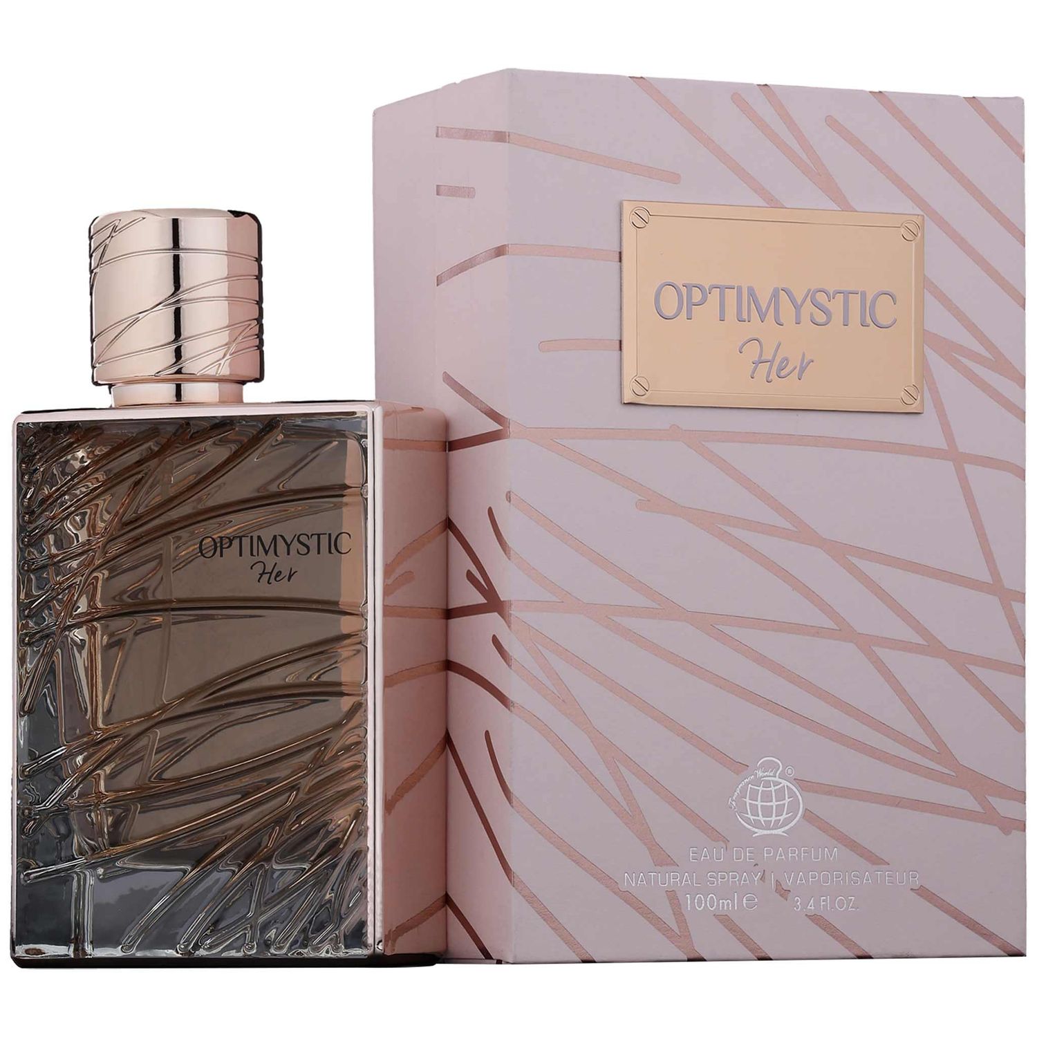 Fragrance World Optimystic for her - Eau de Parfum Perfume For Women, 100ml