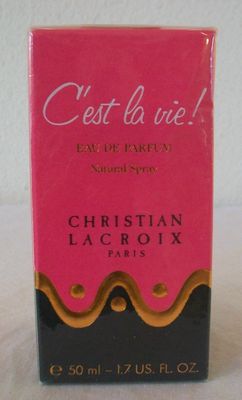Cest La Vie By Christian Lacroix 1.7 Oz Eau De Parfum Spray for Ladies Rare