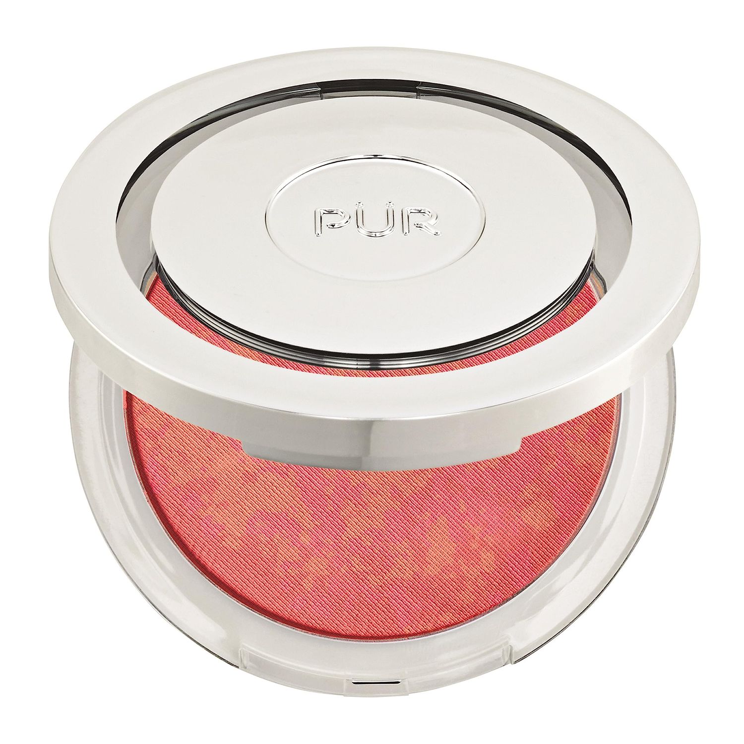 PR MINERALS Blushing Act Skin Perfecting Powder in Pretty in Peach, Satin Matte Finish, Buildable Coverage, Cruelty Free, 0.28 Oz