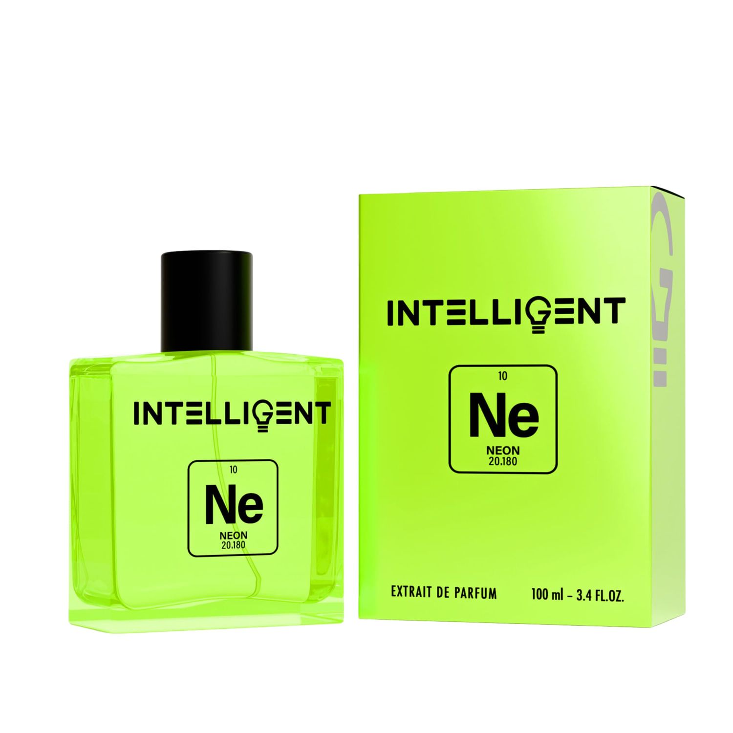 Intelligent Neon Eau de Parfum | Cologne for Men | Abstract, Artistic, Aldehydic | 3.4 Fl Oz (100 mL)