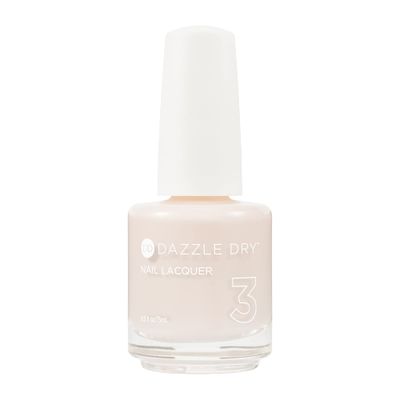 Dazzle Dry Nail Lacquer (Step 3) - Rose Quartz - A light peach blossom semi-sheer with pink blush. (0.5 fl oz)