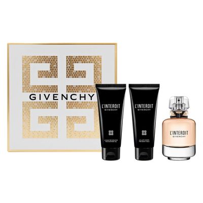 Givenchy Linterdit 3-pcs Gift set (Eau De parfum 2.7 fl oz Body milk 2.5 fl oz The shower oil 2.5 fl oz)