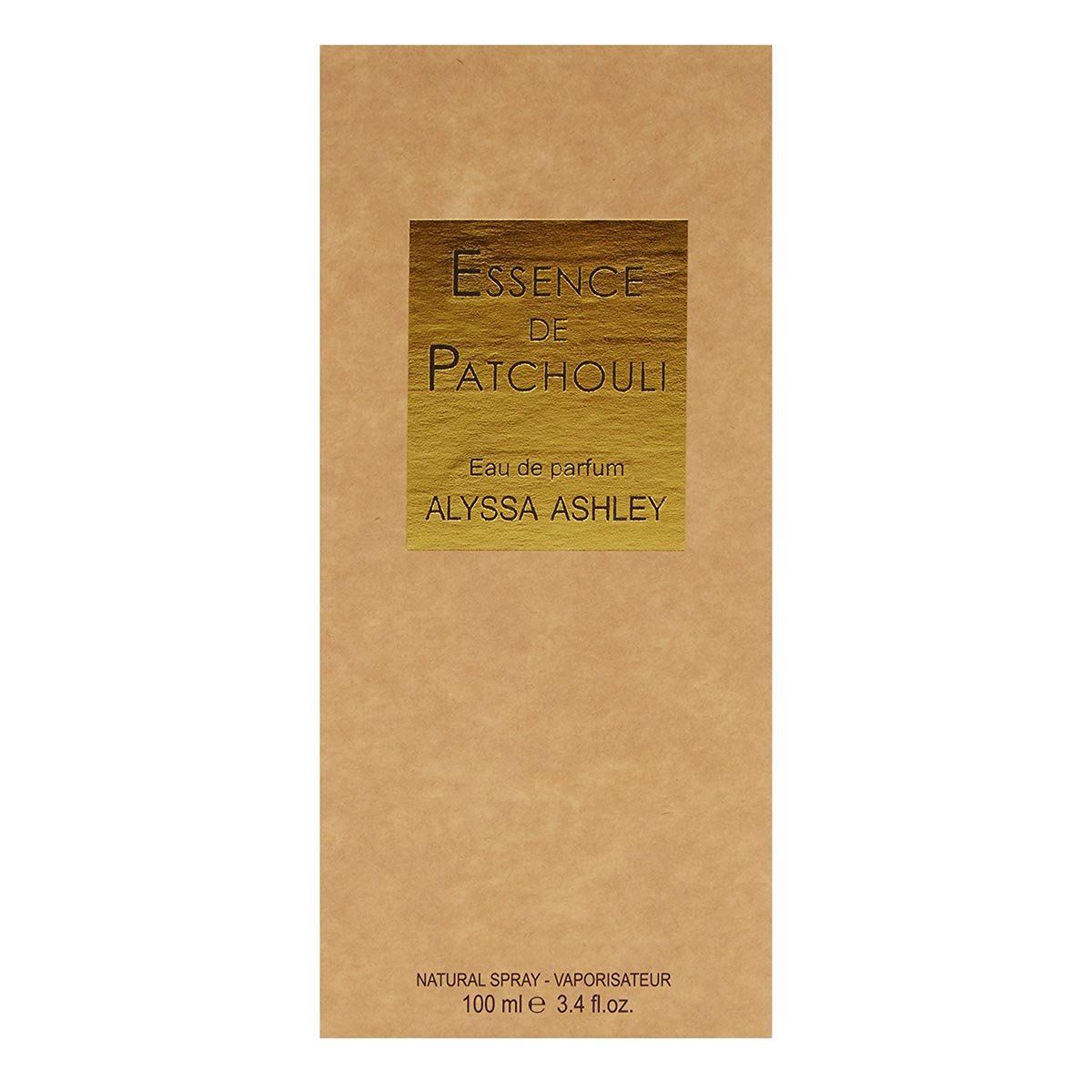 Alyssa Ashley Essence de Patchouli - Vanilla Perfume for Women with Floral Notes - Elegant Womens Fragrance with Rose and Geranium - 3.4 oz EDP Spray