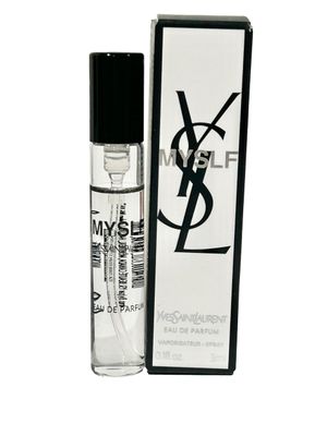 YVES SAINT LAURENT YSL Men MYSLF SPRAY Perfume MINI SMALL TRAVEL SIZE 3 ml / 0.1 Fl oz, Black