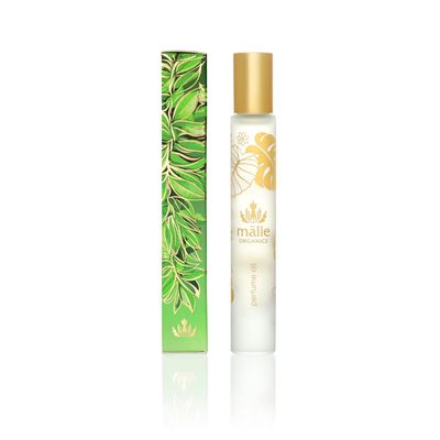 Malie Organics Kokee Perfume Oil Roll On with Organic Hawaiian fragrances.