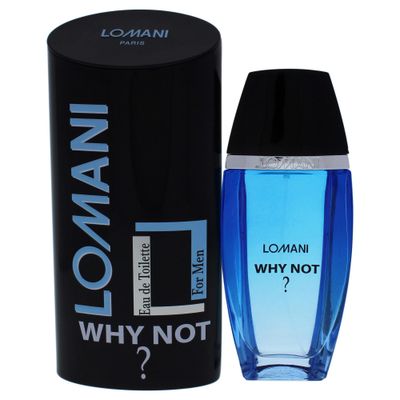 Lomani Lomani Why not By Lomani for Men - 3.3 Oz Edt Spray, 3.3 Oz