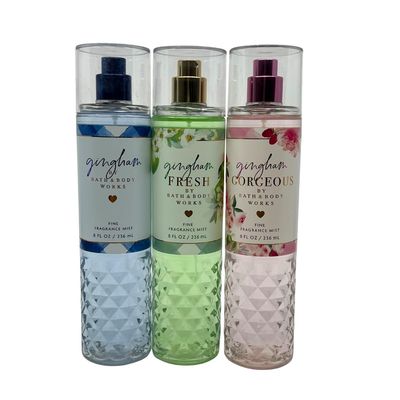 Bath &amp; Body Works Gingham Mists - Pack of 3 - Gingham Original, Gingham Fresh, Gingham Gorgeous - 2023 NEW SCENTS