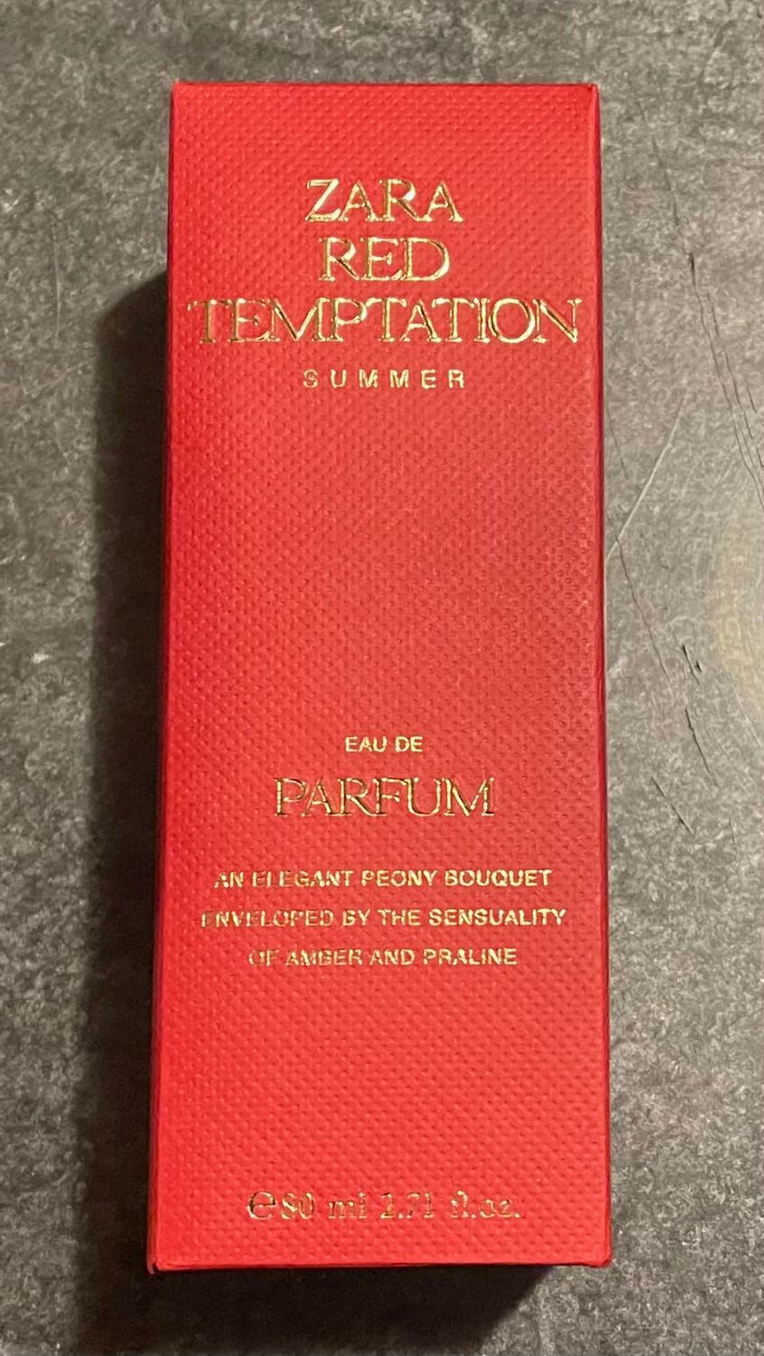 Zara RED TEMPTATION SUMMER EDP 80 ML (2.71 FL. OZ)