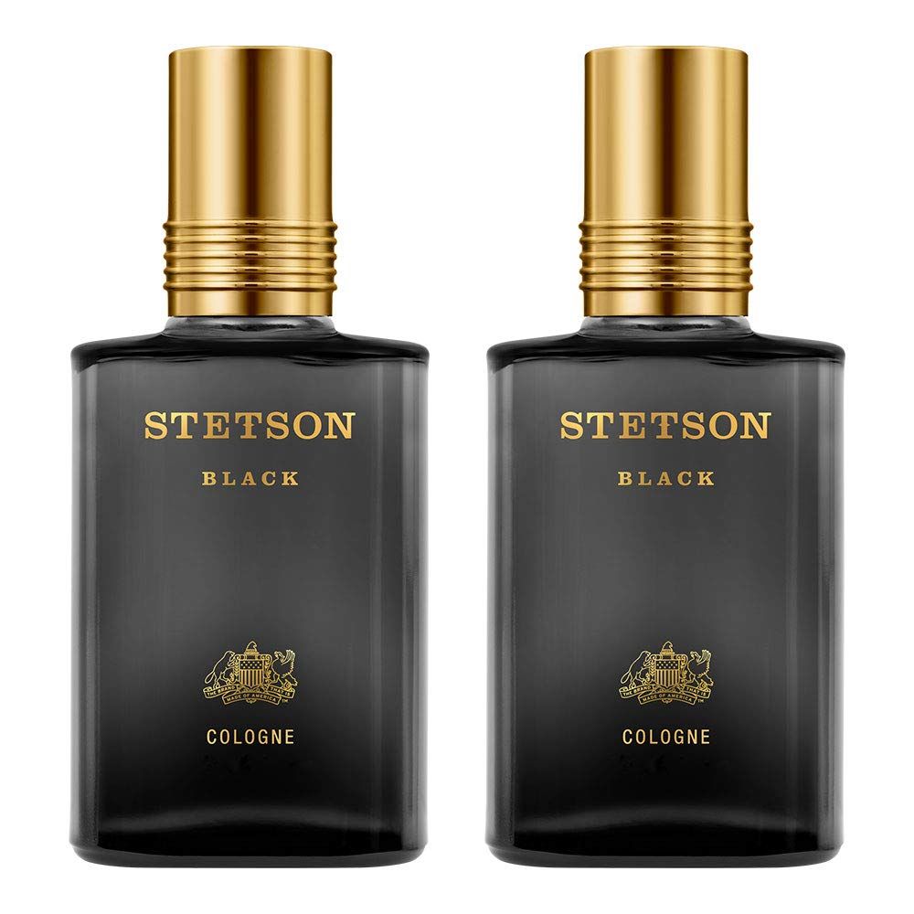 Stetson Black Eau De Cologne Spray 44Ml, Pack Of 2, 1.5 Fl Oz