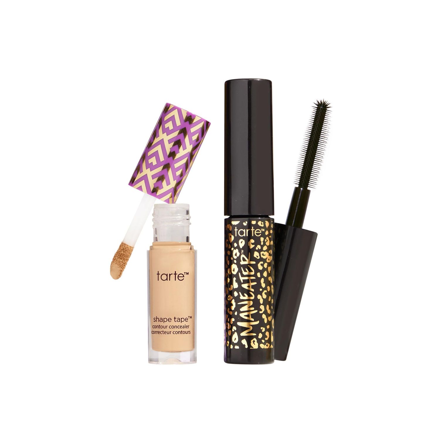 tarte tarte most-wanted shape tape concealer &amp; mascara duo - 22N light neutral - travel size