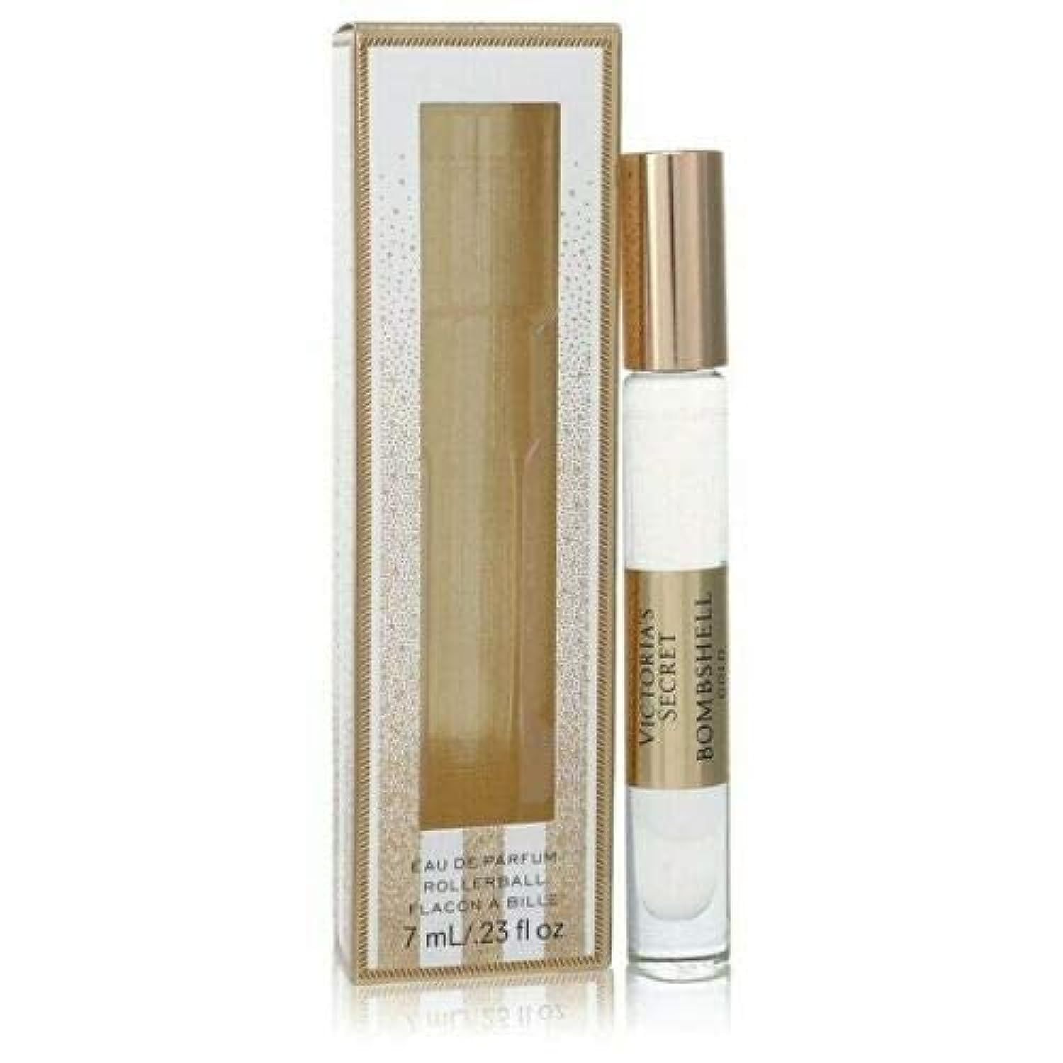 Victorias Secret Bombshell Gold Eau de Parfum Rollerball, 0.23 Fl. Oz. / 7ml Travel Size (Bombshell Gold)