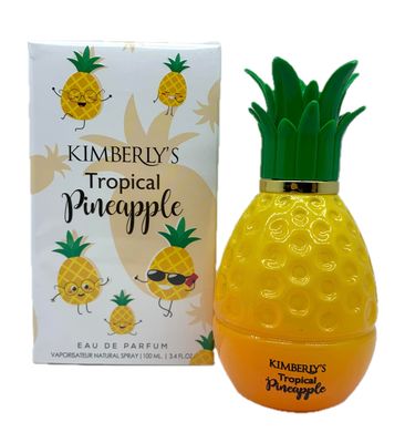 Kimberly Tropical Pineapple Womens Cologne 3.4 Fl. Oz. Eau de Parfum Spray