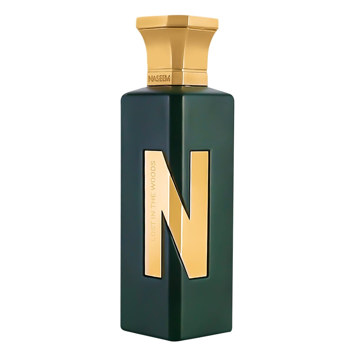 NASEEM Lost in the Wood Perfume for Men - Fresh Oud Eau de Parfum - Alcohol Free &amp; Long Lasting Mens Fragrances 2.5 Fl Oz