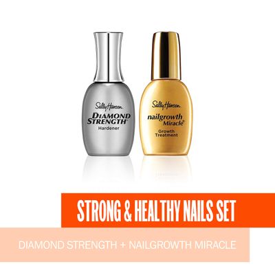 Sally Hansen Diamond Strength, Nail Hardener, Nail Growth, Protective Layer, Clear Nail Polish