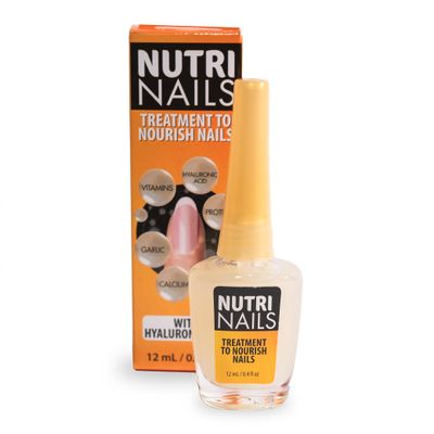 Amen Beauty Nutri Nails: Nail Strengthener with Proteins, Minerals, Hyaluronic Acid &amp; Vitamins - Nail Hardener, Growth &amp; Nail Biting Treatment for Damaged Nails and Adults.