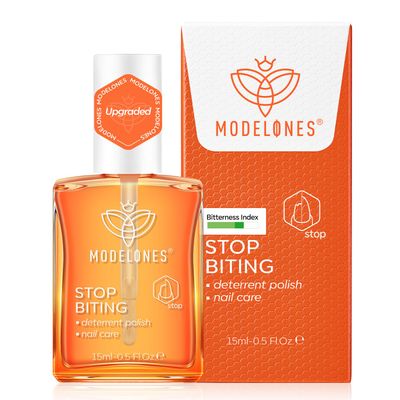 modelones Nail Biting Treatment for Kids Thumb Sucking Deterrent No Bite Nail Polish Bitter Nail Biting Prevention for Nail Growth Stop Nail Biting kids &amp; Adults Quick-Drying 0.5 Fl Oz