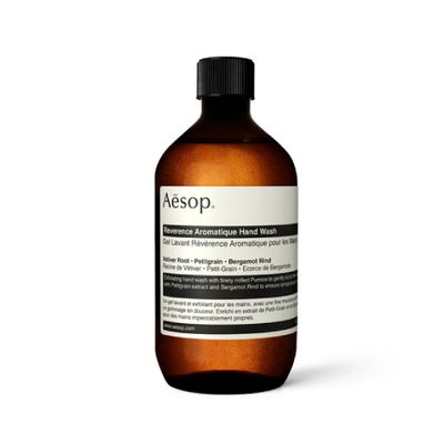 Aesop Reverence Aromatique Hand Wash Refill | Cleanse and Exfoliate the Hands | With Botanical Extracts And Finely Milled Pumice | 16.9 oz