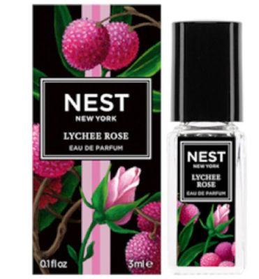 Nest LYCHEE ROSE Eau De Parfum Rollerball Women EDP Perfume (Mini / Small / Travel Size) 0.1oz/3mL