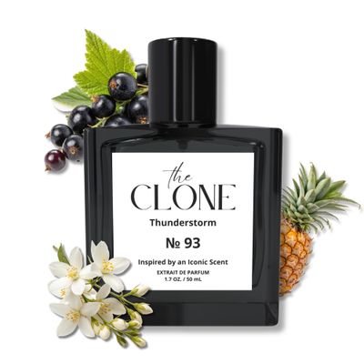 Clone, Thunderstorm 93, Inspired by Aventus Perfume For Men, Extrait de Parfum, Fragrance Perfume Spray 1.7 Fl Oz (50ml)