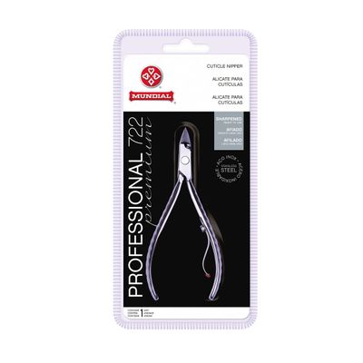 Prem Stainless Steel Cuticle Pliers, Mundial S/A, Silver, Mundial S/A, Silver