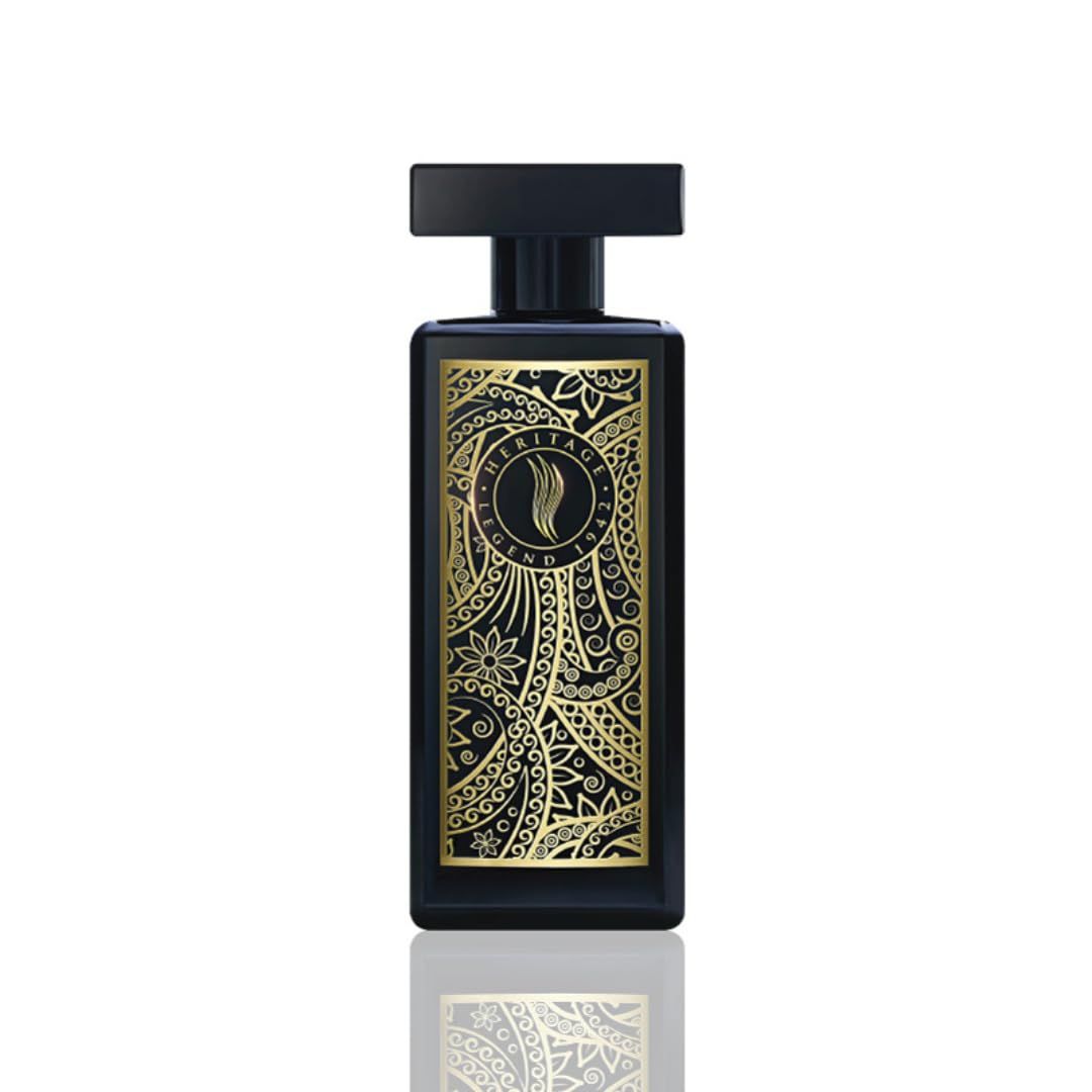 Legend 1942 Luxe Perfumes by Amitabh Bachchan | Heritage Black Long Lasting Perfume For Men &amp; Women | Cologne - Woody Fragrance | Birthday Anniversary Husband Wife Gifts | Everyday Essentials | 100Ml