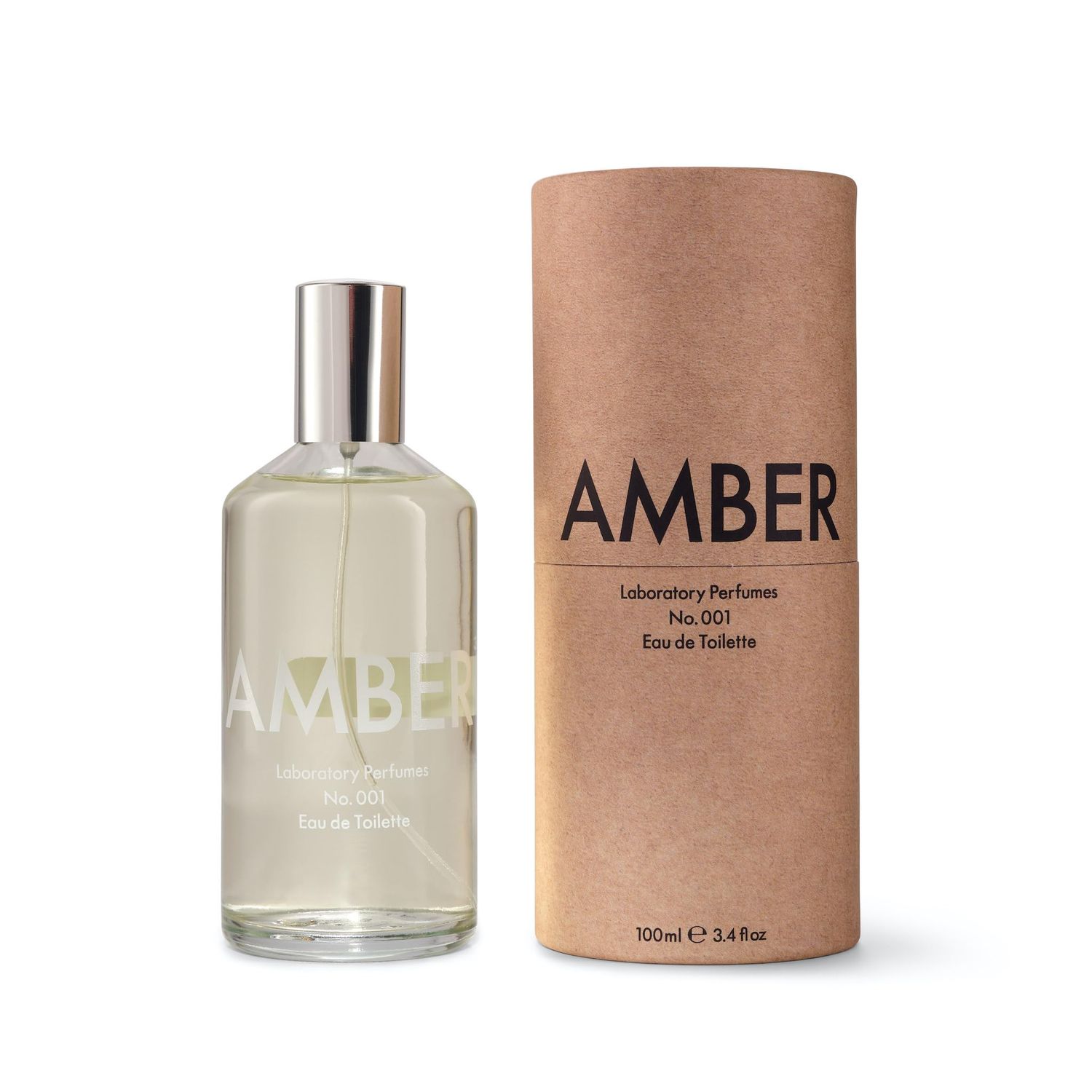 Laboratory Perfumes Amber Eau de Toilette | A Timeless, Evolving Fragrance | Fresh Greenery, Earthy Vetiver &amp; Warm Amber | Effortlessly Elegant &amp; Long-Lasting (100ml)