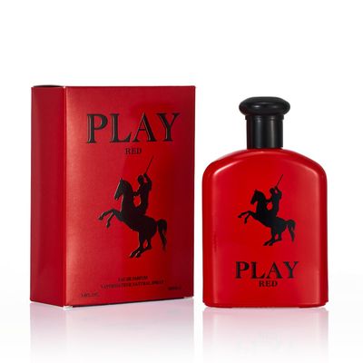 Okian Mens Cologne Imitaiton of Polo Red Designer Fragrance 3.4 Oz Woody and Spicy