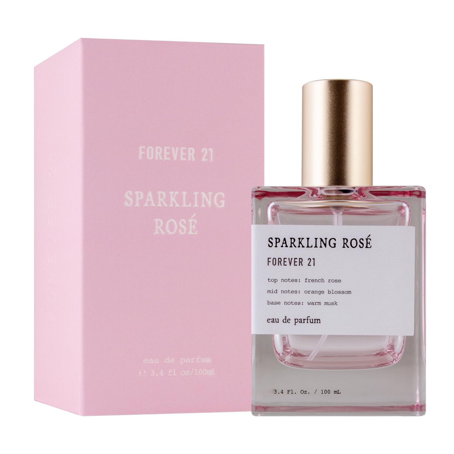Forever 21 Sparkling Ros Eau de Parfum, 3.4 fl. oz