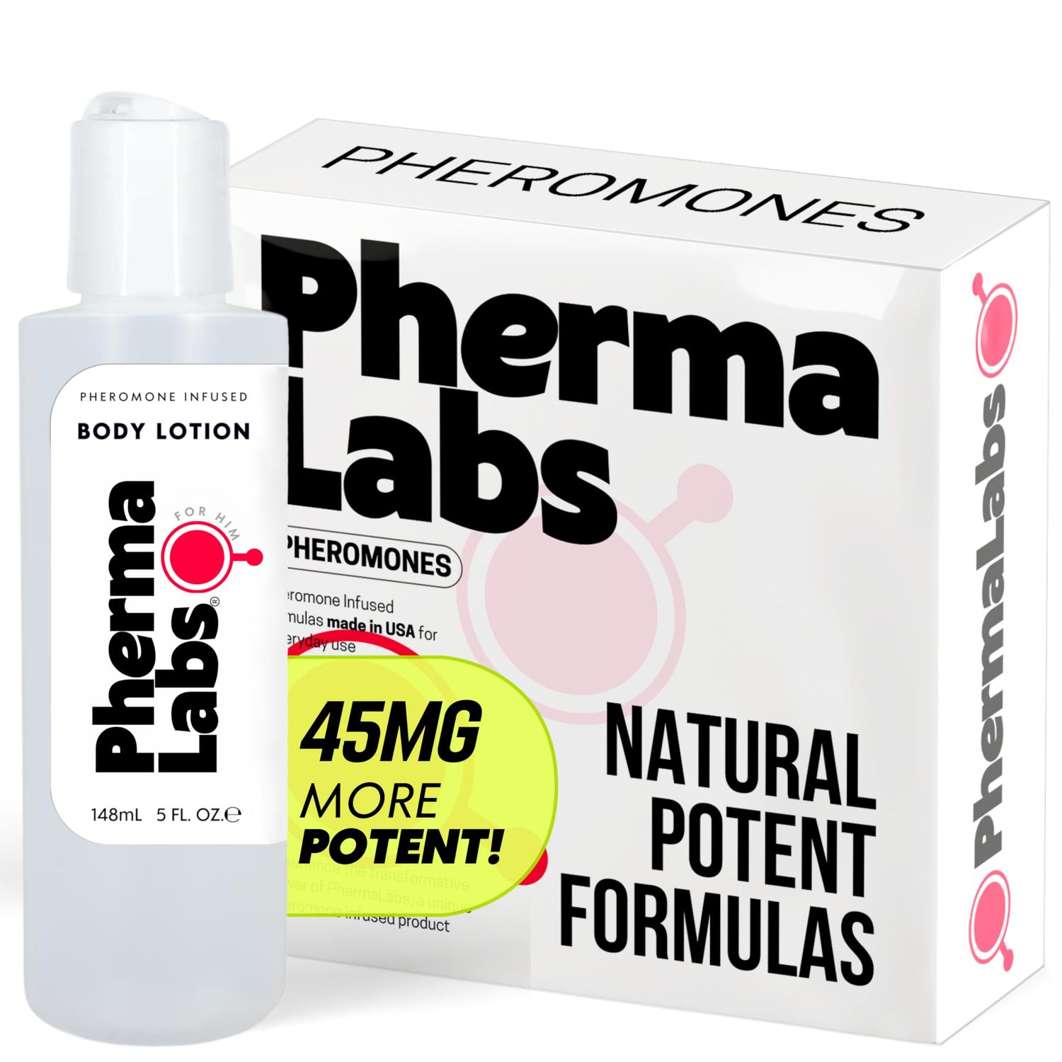 Phermalabs Pheromone Body Lotion Cologne for Men - Long-Lasting Mens Fragrance for Enhanced Charm - Mens Pheromone Cologne Spray Scent- Perfume de Feromonas Hombre - Perfume con Feromonas para Hombre