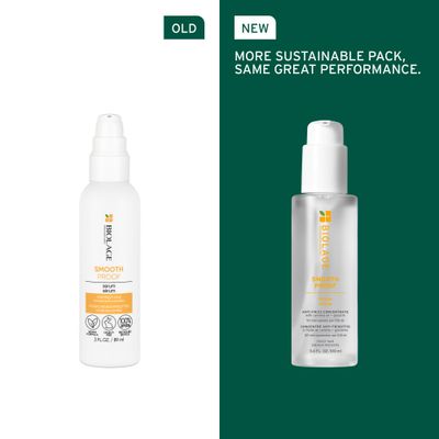 BIOLAGE Smooth Proof Serum - Hydrates & Heals Brittle Strands, Frizz Control Hair Serum, For Frizzy Hair, With micro-dosed Camellia Oil & Glycerin, 3.4 Fl Oz, packaging may vary