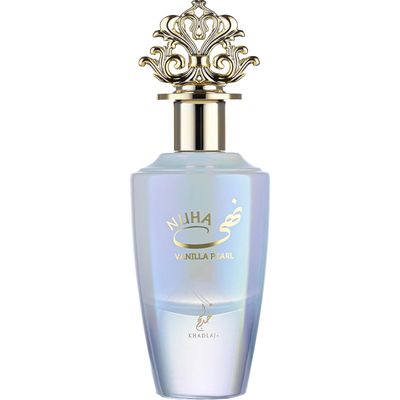 Khadlaj Nuha Vanilla Pearl for Women Eau de Parfum Spray, 2.87 Ounce
