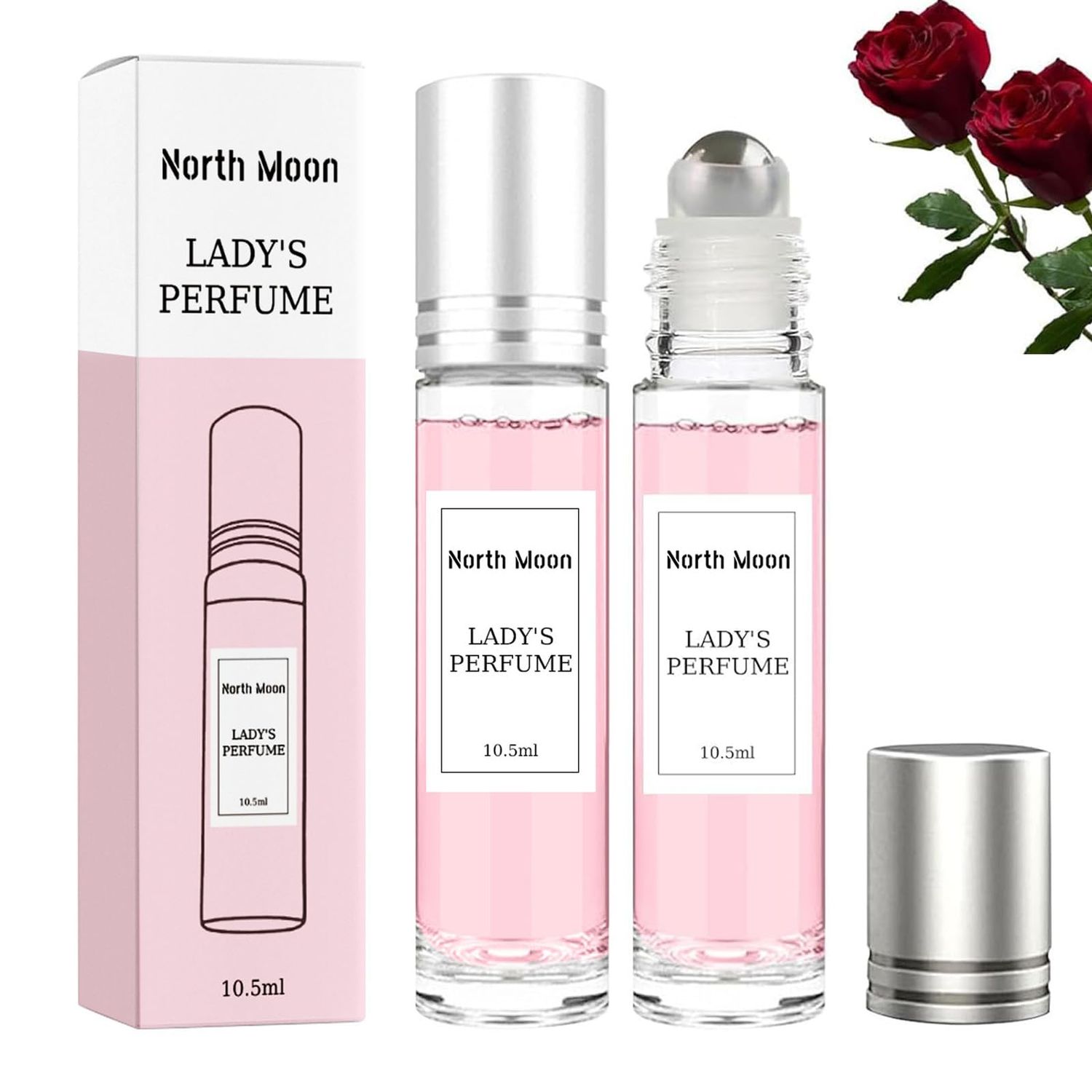 Leixu Enhanced Scents Perfume, Original and Easy Roll-On Scents for Women (2Pcs)