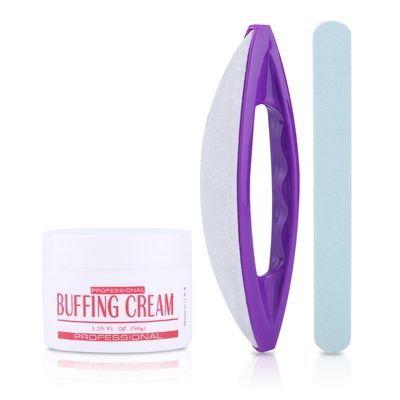 Nail Buffers Blocks For Nails, Manicure Polishing Kit, Nail Art Buffing CreamNail Brush BufferPolishing Strip Nail Care Tools Set Nail Buffer Block for Professional Manicure Pedicure Salon