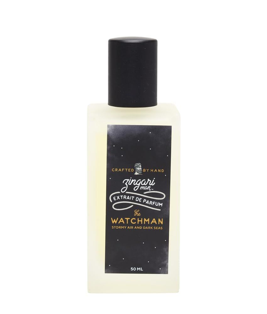 Zingari Man The Watchman Extrait - Cologne for Men - Concentrated Perfume for Long Lasting Fragrance - Classic stormy air and dark seas Scent - Splash On After Shaving, 50 ml