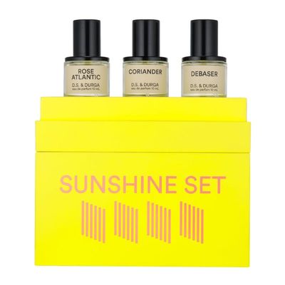 DS &amp; DURGA Sunshine Set - Rose Atlantic, Coriander, Debaser, 0.33 Fl Oz (Pack of 3)