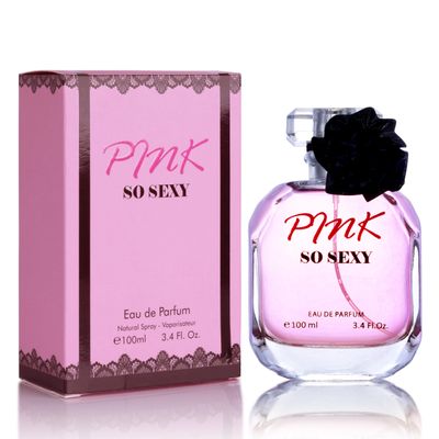 Pink So Sexy for Women Eau De Parfum - Floral Fruity Fragrance with Sugary Sweet Scent - Bergamot, Apple &amp; Whipped Cream - Fresh, Sweet &amp; Creamy - Luxurious Aroma in 100ml Bottle - Paraben Free