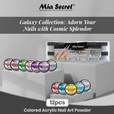 Mia Secret Galaxy 12 Pcs Collection Acrylic Powder
