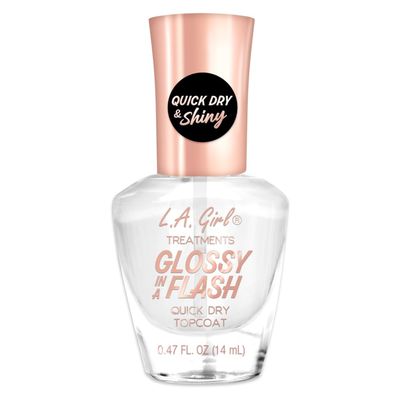 L.A. Girl Glossy in a Flash Quick Dry Top Coat GNT42
