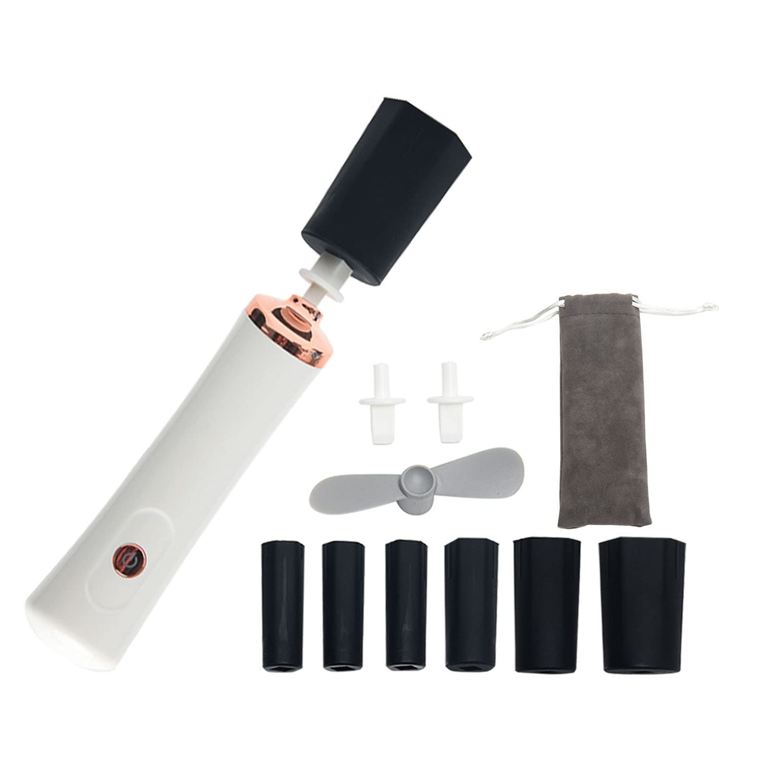 CALIDAKA Electric Beauty Eyelash Shaker, Portable Waterproof Automatic Eyelash Glue Decanter, Liquid Mixer Nail Gel Polish Shaking Machine, for Eyelash Extension Glue Nails Polish