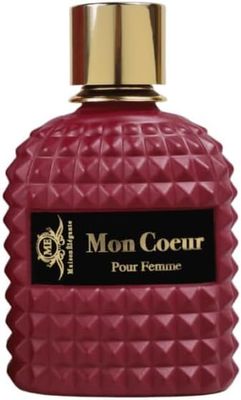 Maison Elegante Mon Coeur Femme Eau de Parfum Spray, 3.4 Ounce