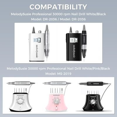 CASIMY 24V DR-2036 MS-2019 DR-2031 Nail Drill Power Cord Compatible with MelodySusie Nail Drill BTArtbox AIRSEE 30000RPM Electric Melody Suzie Nail Drill KUANTEN Power Supply Charger Adapter