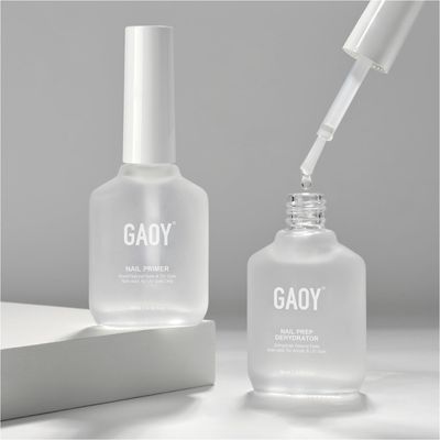 GAOY Nail Dehydrator and Primer, 2 Pcs Acid-Free Natural Nail Prep Dehydrate and Bond Primer Set, for Acrylic and Gel Polish