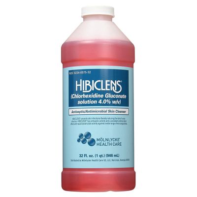 Hibiclens 57532 Bottle with 1 Hand Pump 32 oz.