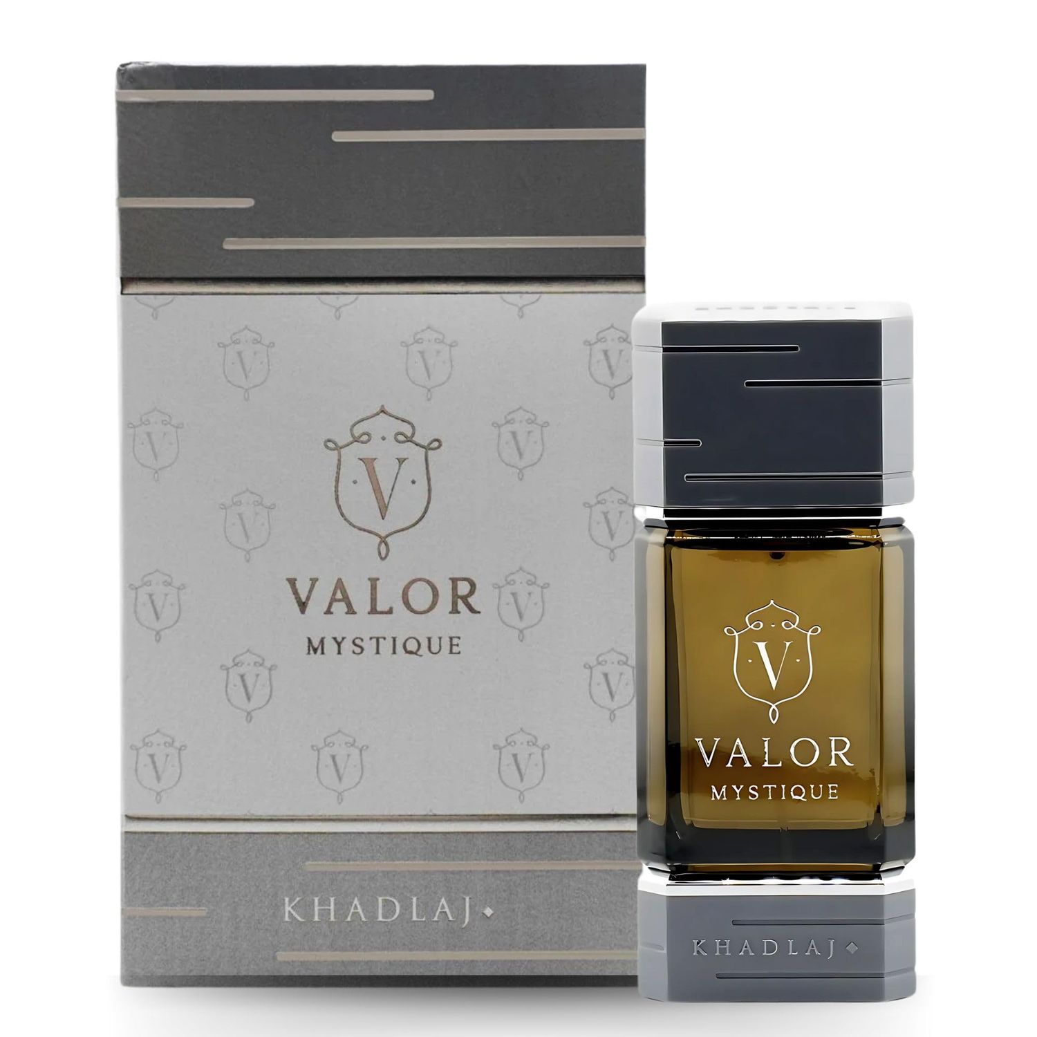 Khadlaj Valor Mystique Eau De Parfum Spray for Men, 3.4 Ounce