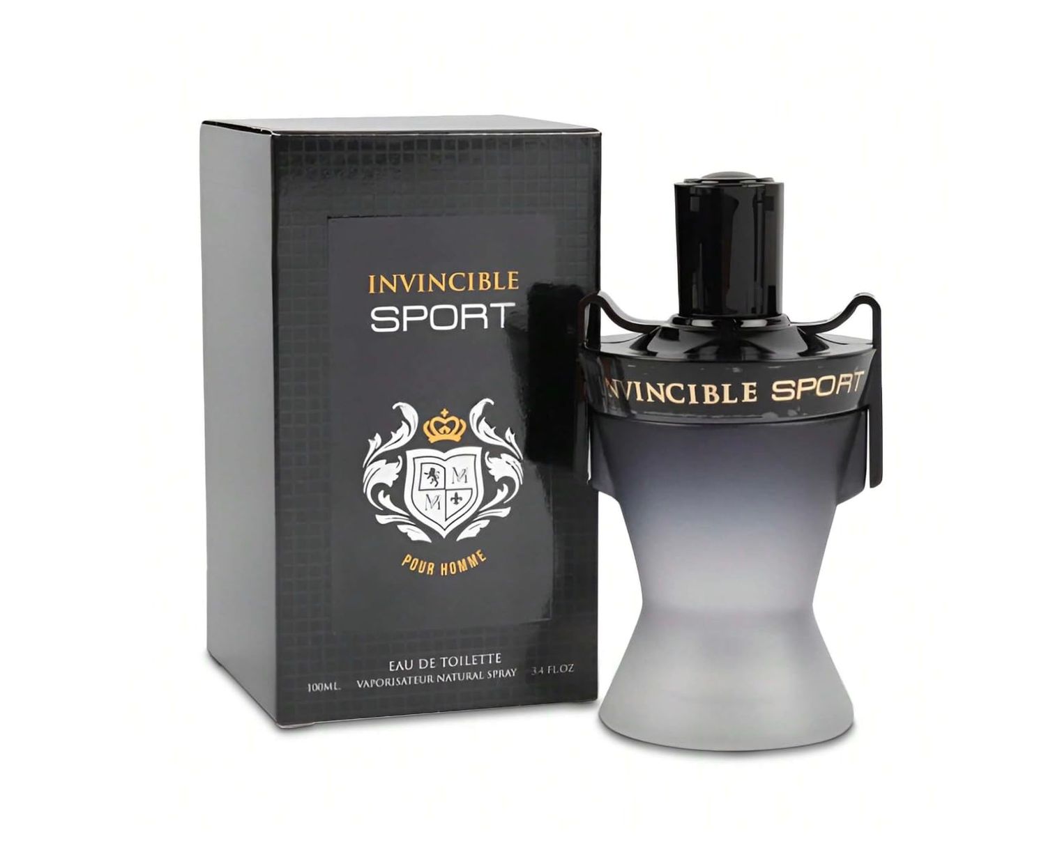 Invincible Sport Mens Cologne 3.4 Fl. Oz. Eau de Toilette Spray